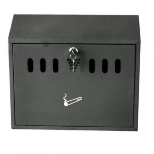 Wall Mounted Cigarette Bin