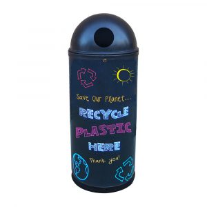 Slimline Classic with Blackboard Recycling Graphics