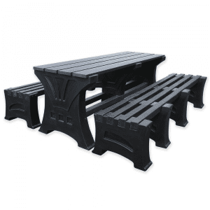 Recycled Plastic Premier Table & Bench Sets