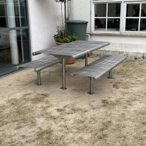 Wessex Stainless Steel Picnic Table Set